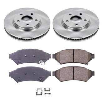 Callahan Brake Parts® - Plain Front Brake Kit