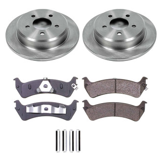 Callahan Brake Parts® - Plain Rear Brake Kit