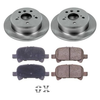 Callahan Brake Parts® - Plain Rear Brake Kit