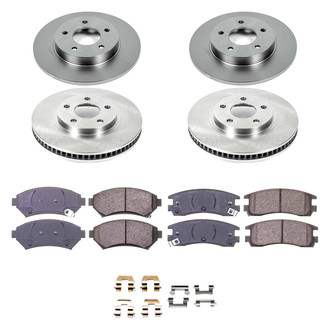 Callahan Brake Parts® - Plain Brake Kit