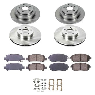 Callahan Brake Parts® - Plain Brake Kit