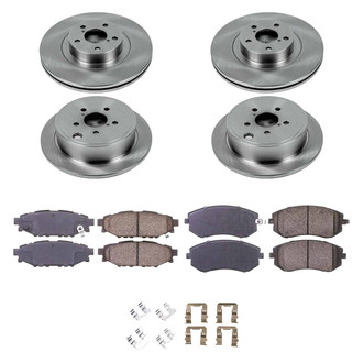 Callahan Brake Parts® - Plain Brake Kit
