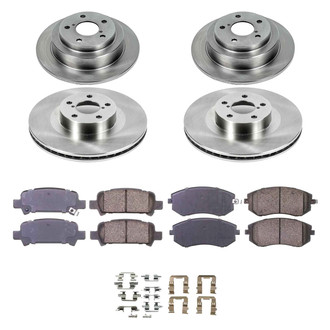 Callahan Brake Parts® - Plain Brake Kit