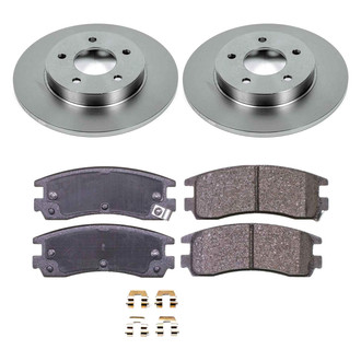 Callahan Brake Parts® - Plain Rear Brake Kit