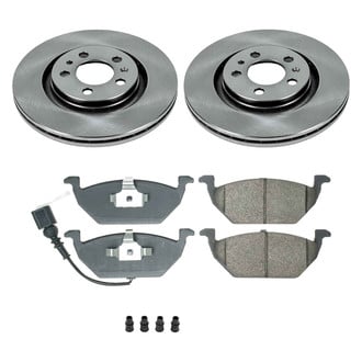 Callahan Brake Parts® - Plain Front Brake Kit