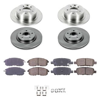 Callahan Brake Parts® - Plain Brake Kit