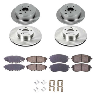 Callahan Brake Parts® - Plain Brake Kit