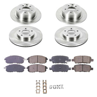 Callahan Brake Parts® - Plain Brake Kit