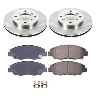 Callahan Brake Parts® - Plain Front Brake Kit