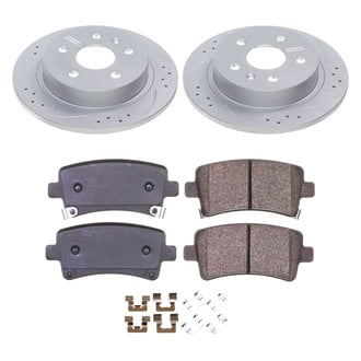 Callahan Brake Parts® - Drilled and Slotted Rear Brake Kit
