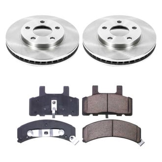 Callahan Brake Parts® - Plain Front Brake Kit