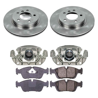 Callahan Brake Parts® - Plain Brake Kit with Calipers