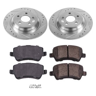 Callahan Brake Parts® - Drilled and Slotted Rear Brake Kit