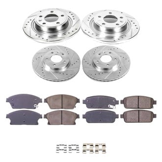 Callahan Brake Parts® - Drilled & Slotted Brake Kit