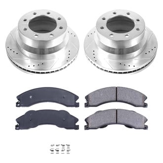 Callahan Brake Parts® - Drilled and Slotted Rear Brake Kit