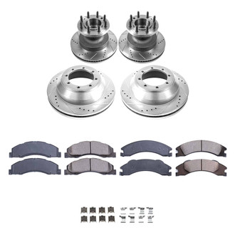 Callahan Brake Parts® - Drilled & Slotted Brake Kit