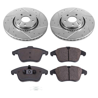 Callahan Brake Parts® - Drilled & Slotted Brake Kit