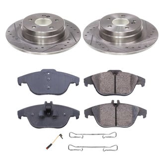 Callahan Brake Parts® - Drilled and Slotted Rear Brake Kit
