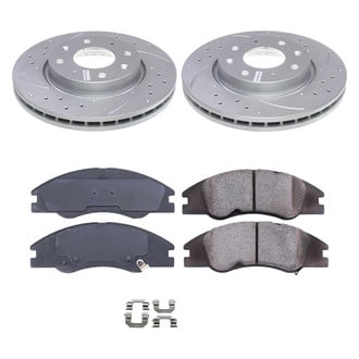 Callahan Brake Parts® - Drilled & Slotted Brake Kit