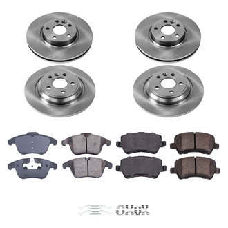 Callahan Brake Parts® - Plain Brake Kit