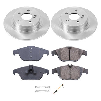 Callahan Brake Parts® - Plain Rear Brake Kit