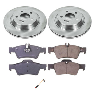 Callahan Brake Parts® - Plain Rear Brake Kit