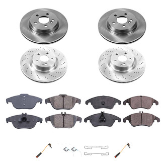 Callahan Brake Parts® - Plain Brake Kit