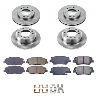 Callahan Brake Parts® - Plain Brake Kit