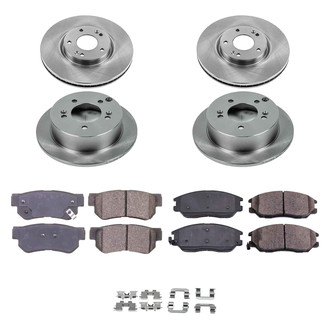 Callahan Brake Parts® - Plain Brake Kit