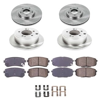 Callahan Brake Parts® - Plain Brake Kit