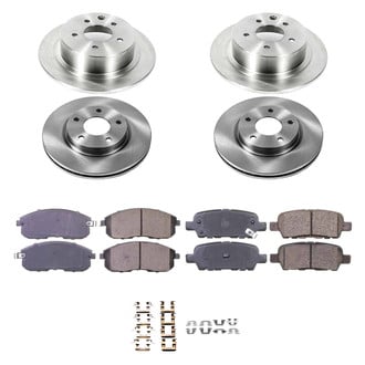 Callahan Brake Parts® - Plain Brake Kit