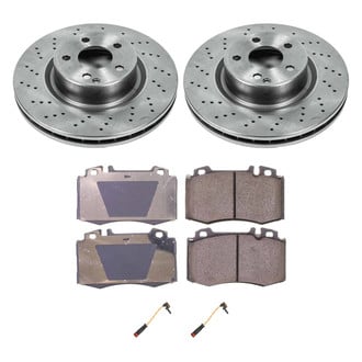 Callahan Brake Parts® - Plain Front Brake Kit