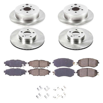 Callahan Brake Parts® - Plain Brake Kit