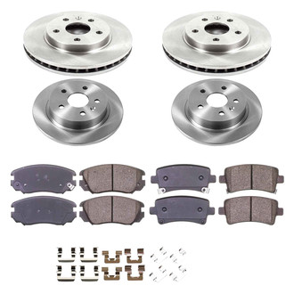 Callahan Brake Parts® - Plain Brake Kit
