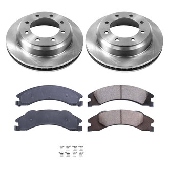 Callahan Brake Parts® - Plain Rear Brake Kit