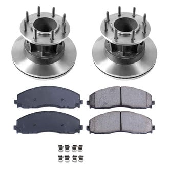 Callahan Brake Parts® - Plain Front Brake Kit