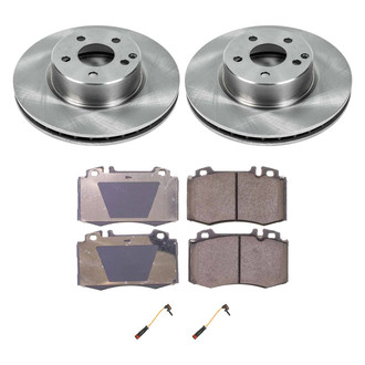 Callahan Brake Parts® - Plain Front Brake Kit