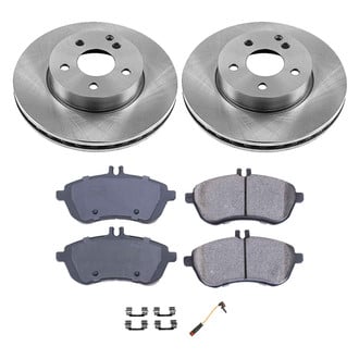 Callahan Brake Parts® - Plain Front Brake Kit