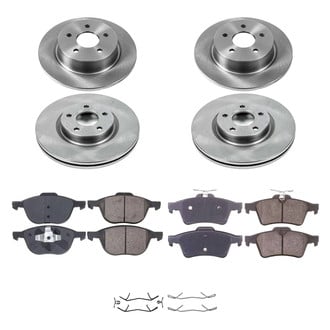 Callahan Brake Parts® - Plain Brake Kit