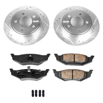 Callahan Brake Parts® - Drilled and Slotted Rear Brake Kit