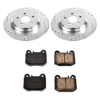 Callahan Brake Parts® - Drilled and Slotted Rear Brake Kit