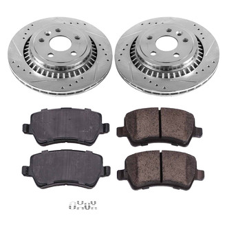 Callahan Brake Parts® - Drilled and Slotted Rear Brake Kit