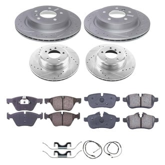 Callahan Brake Parts® - Drilled & Slotted Brake Kit