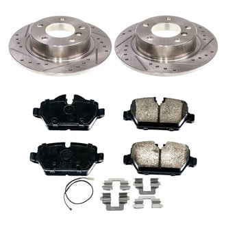 Callahan Brake Parts® - Drilled and Slotted Rear Brake Kit