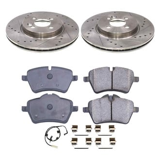 Callahan Brake Parts® - Drilled and Slotted Front Brake Kit