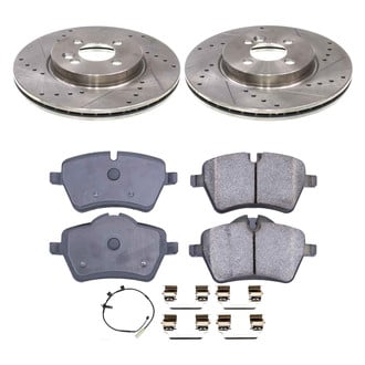 Callahan Brake Parts® - Drilled and Slotted Front Brake Kit