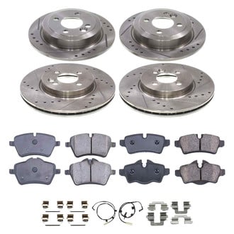 Callahan Brake Parts® - Drilled and Slotted Brake Kit