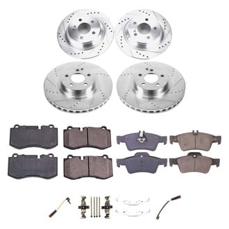 Callahan Brake Parts® - Drilled and Slotted Brake Kit