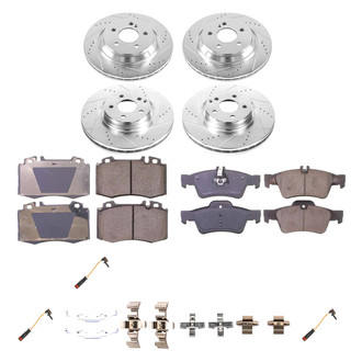 Callahan Brake Parts® - Drilled and Slotted Brake Kit