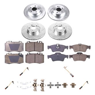 Callahan Brake Parts® - Drilled and Slotted Brake Kit
